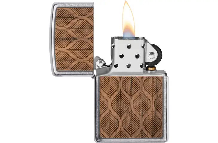 Zippo Woodchuck Walnut Leaves 49708 - view 4